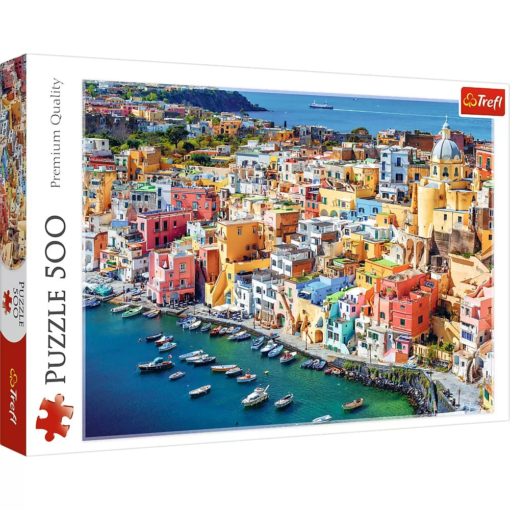 Puzzle trefl 500 insula procida 