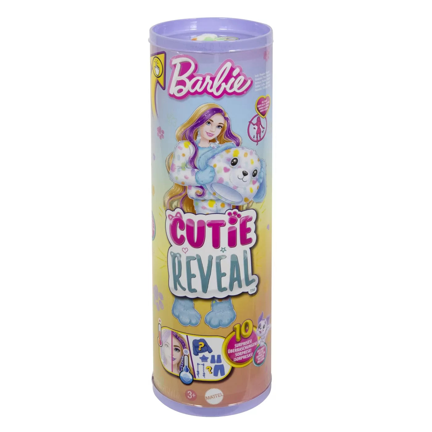 Barbie papusa barbie cutie reveal dalmatian