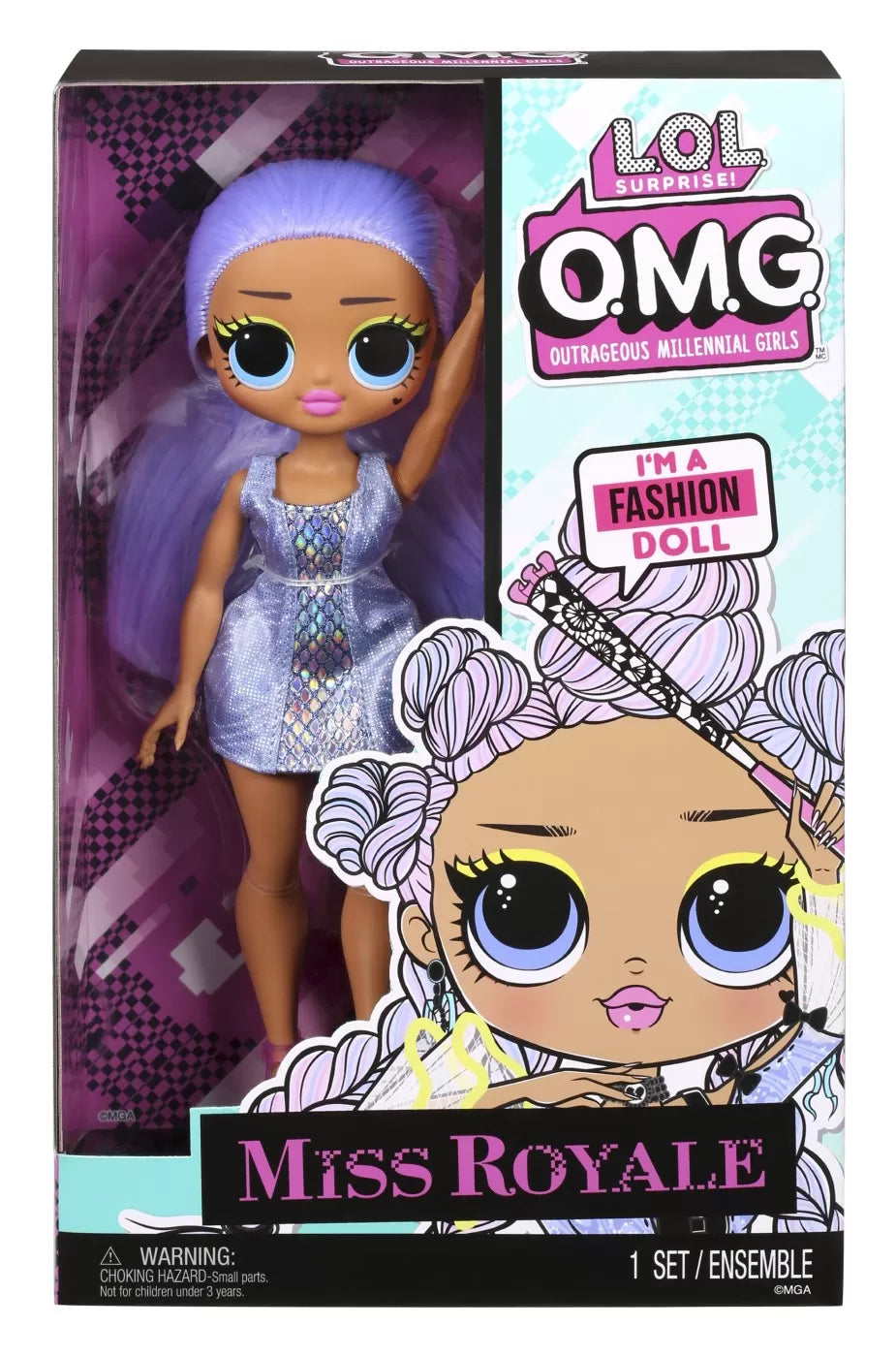 L.o.l surprise! o.m.g. papusa miss royale