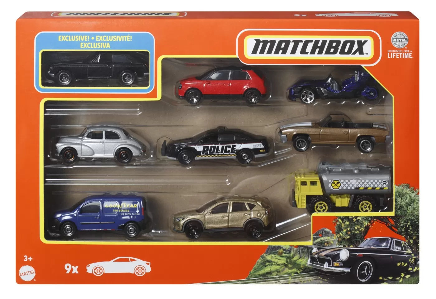Matchbox set 9 masinute mgb gt coupe 1971