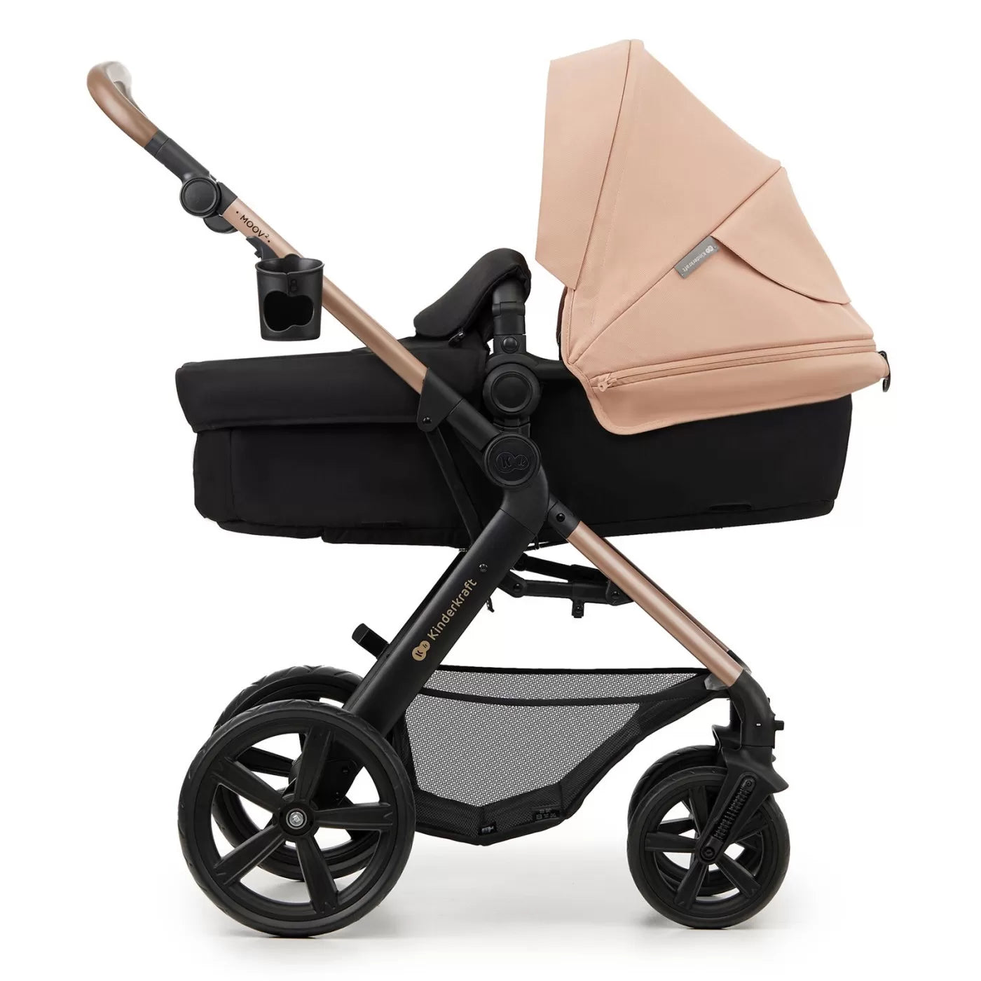 Carucior 3 in 1 kinderkraft moov 2, sand beige
