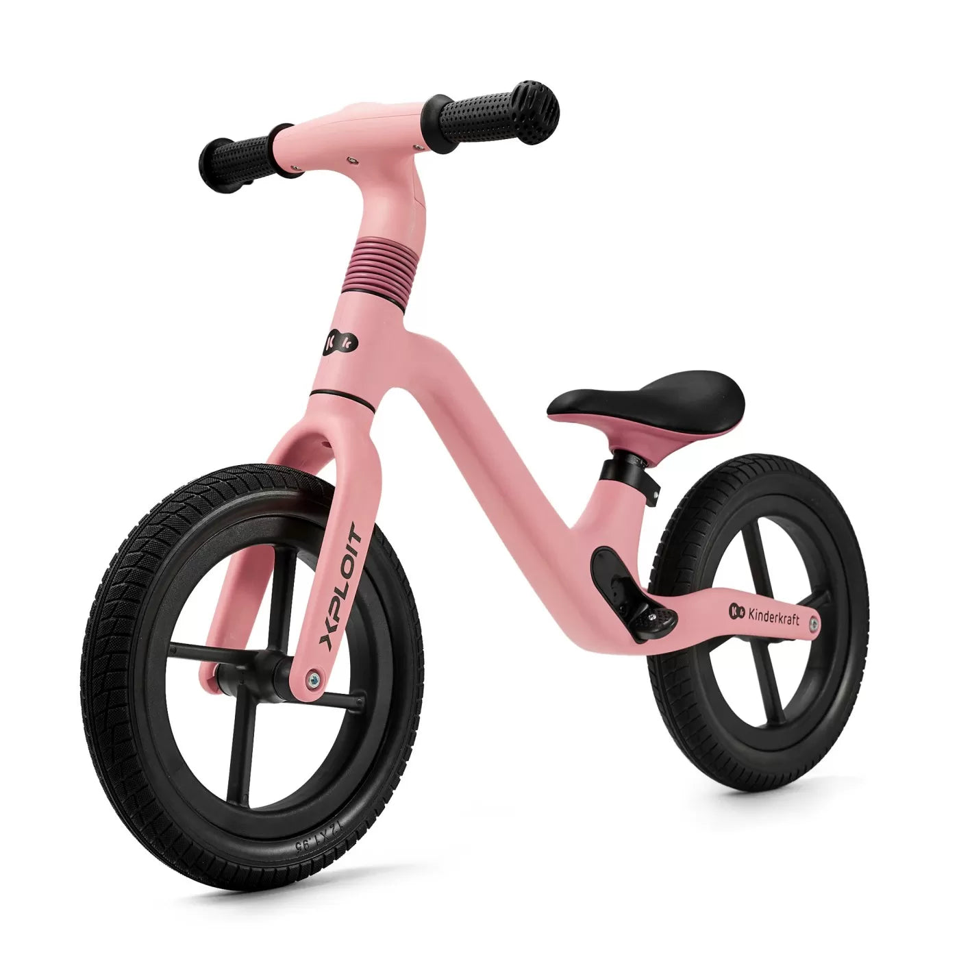 Bicicleta fara pedale kinderkraft xploit, bubblegum pink