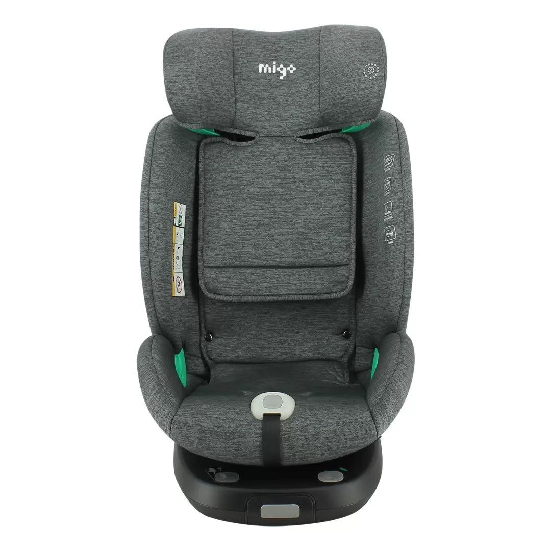 Scaun auto migo legend, 40-150 cm, grey