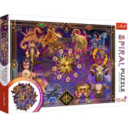 Puzzle trefl spiral 1040 piese semne zodiacale