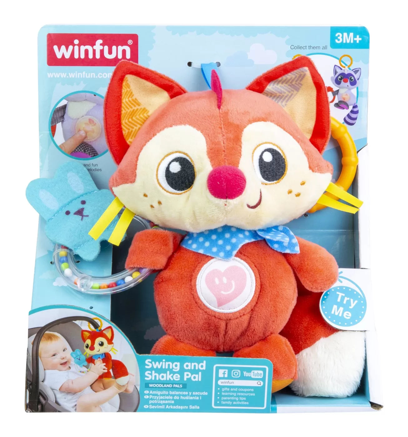 Winfun vulpita cu sunete si lumini