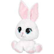 Plus iepuras mila alb 25cm