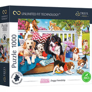 Puzzle trefl uft 1000 prietenia catelusilor