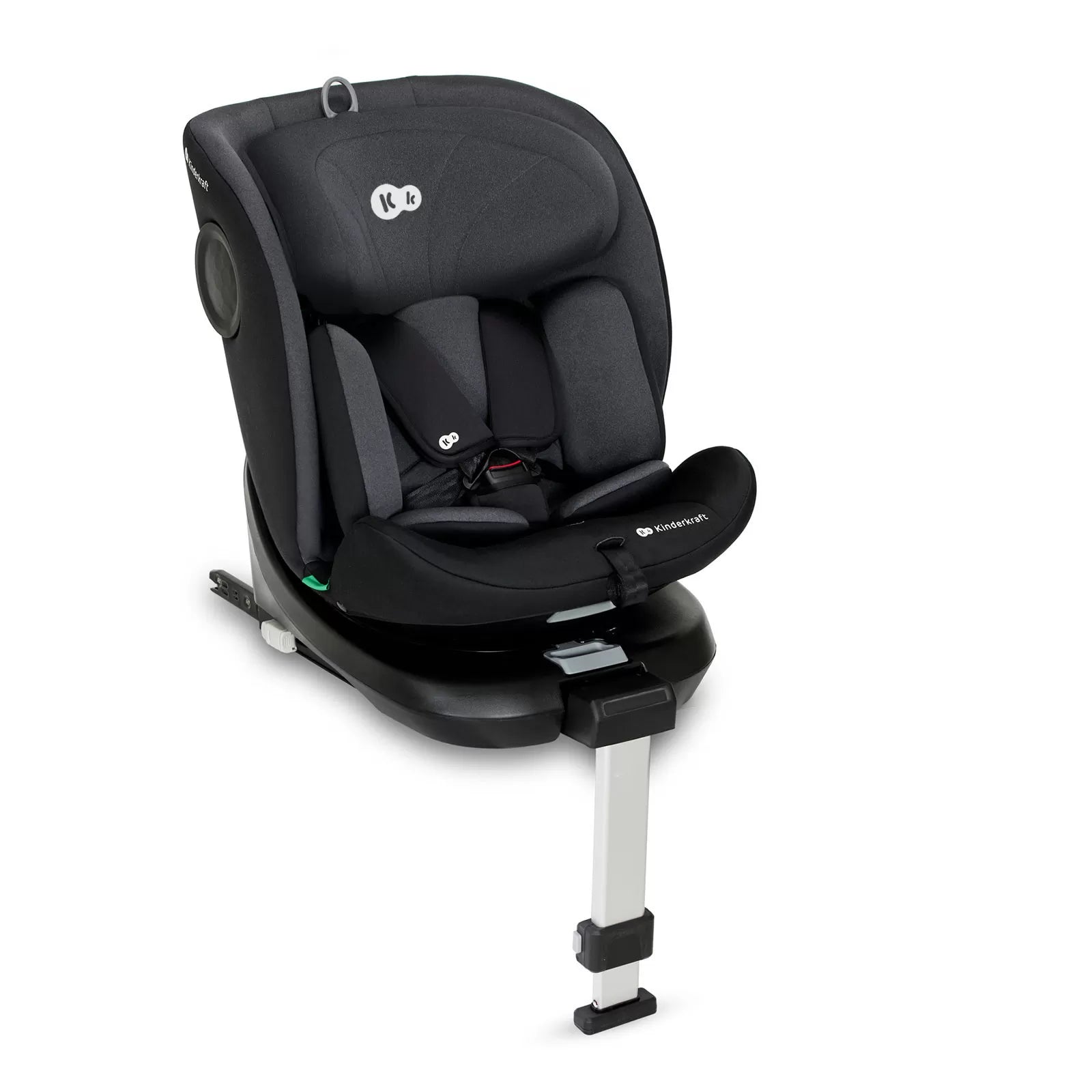 Scaun auto i-size, 40-150 cm, kinderkraft i-360, black