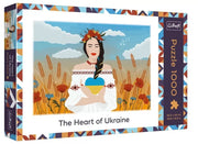 Puzzle trefl 1000 inima ucrainei