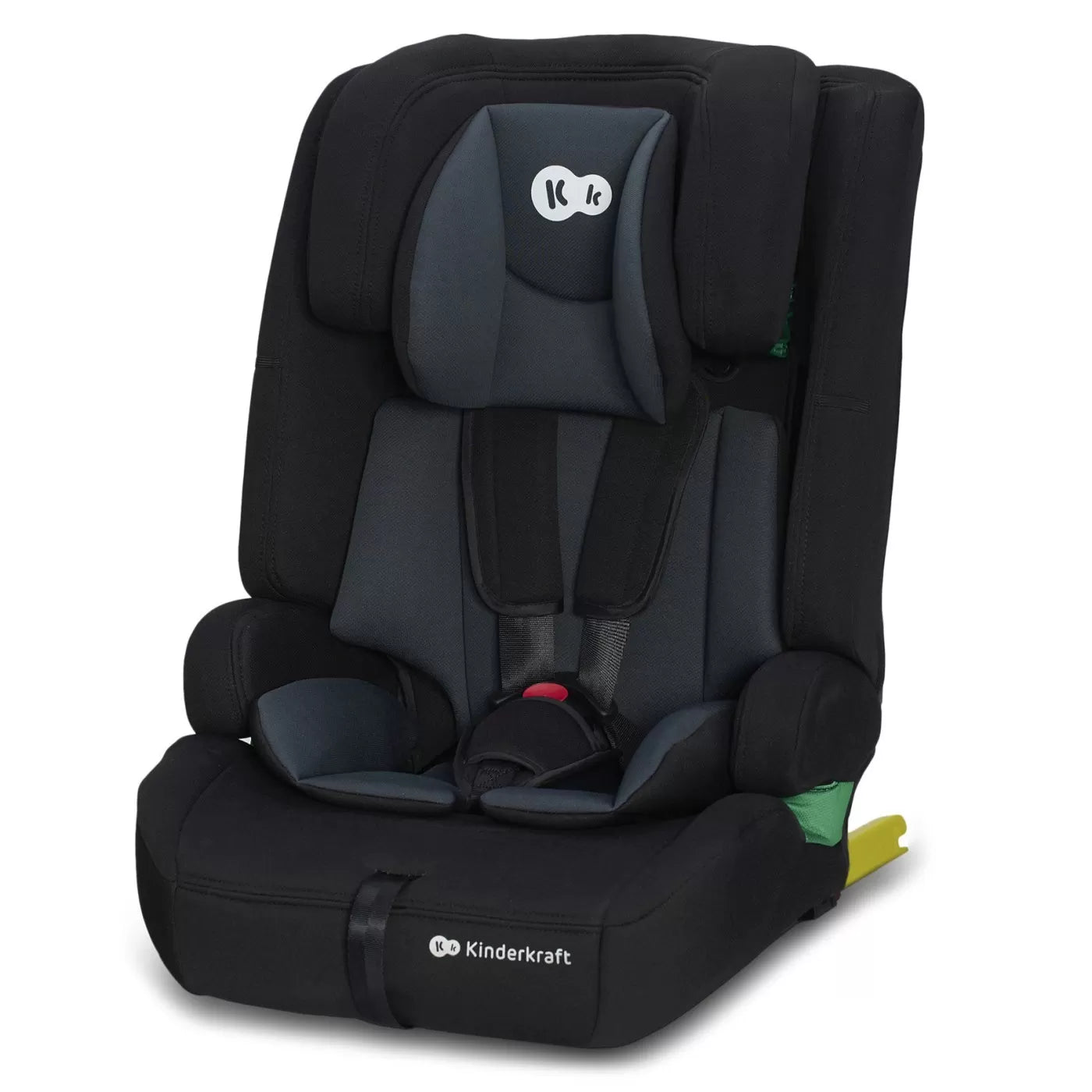 Scaun auto i-size, 76-150 cm, kinderkraft safety fix 2, black