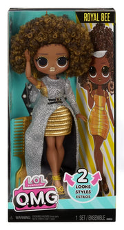 L.o.l. surprise! omg royal bee papusa fashionista cu accesorii