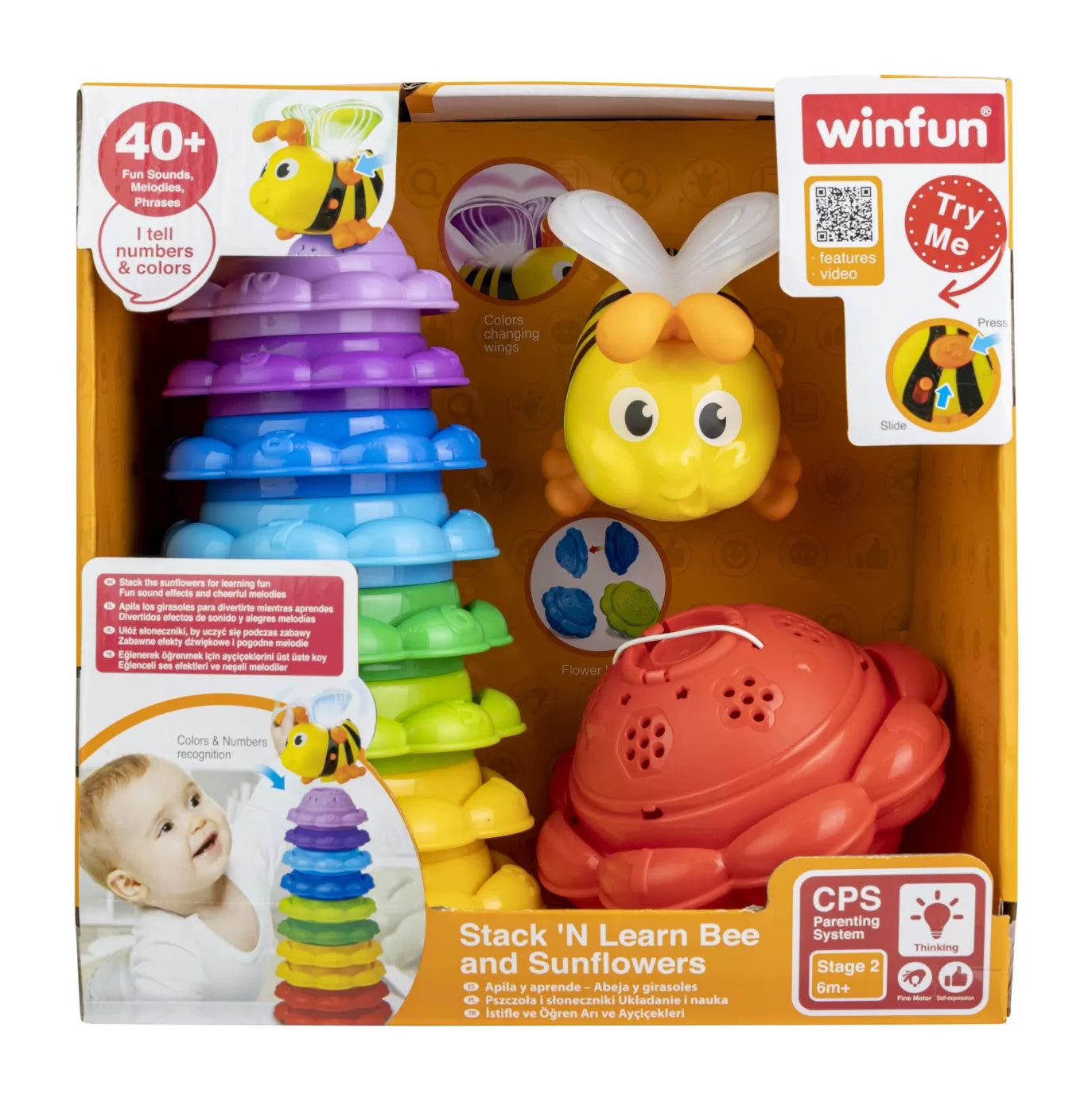 Winfun turn pentru stivuire albinuta