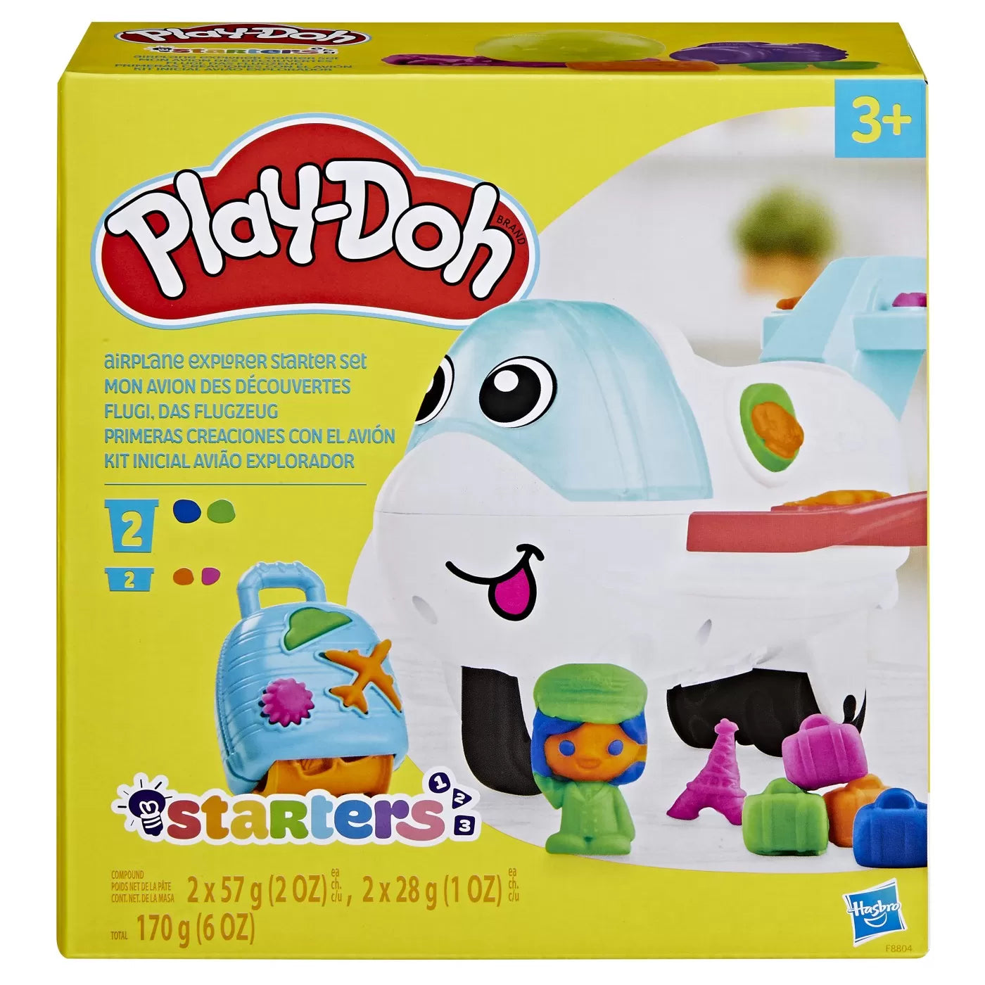 Play-doh starters calatoreste cu avionul