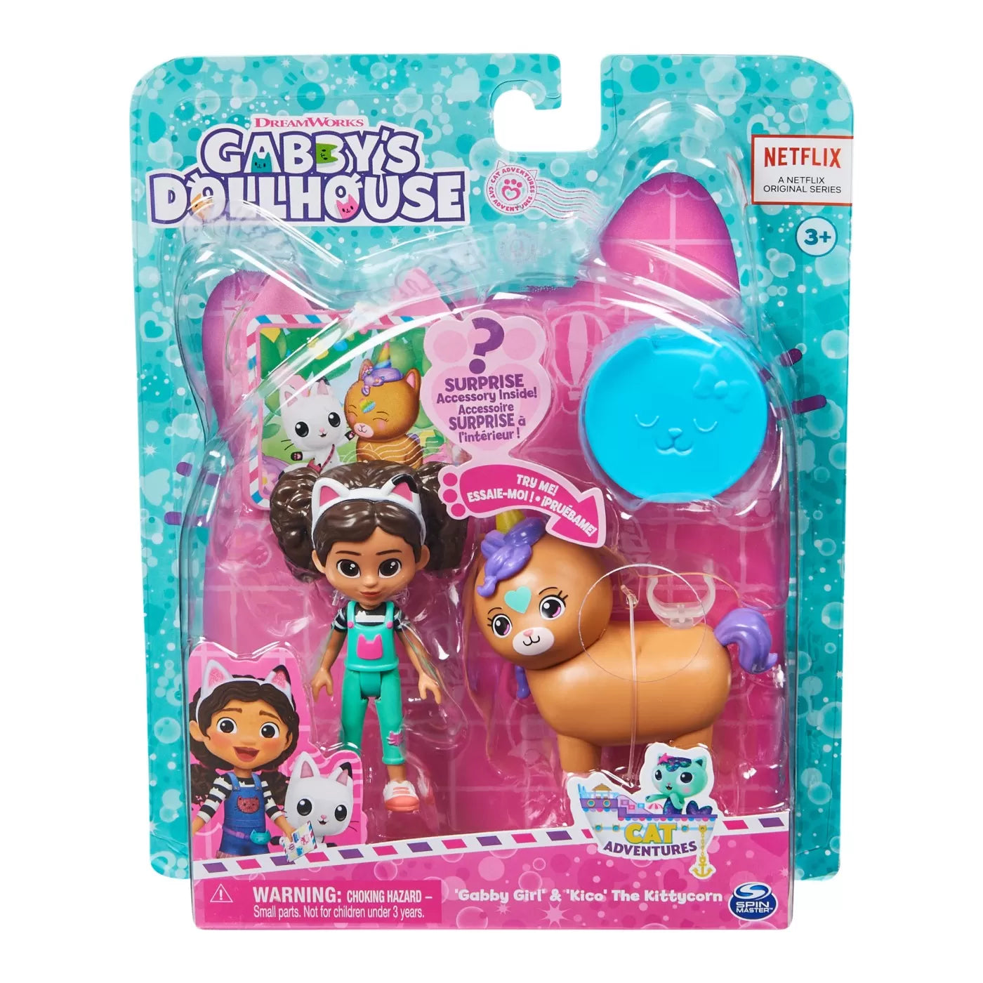 Gabbys dollhouse pachet 2 figurine gabby si kico 