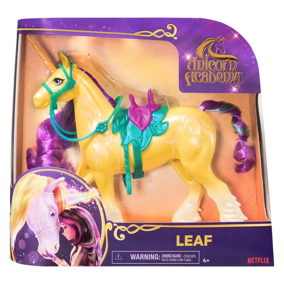 Unicorn academy set unicorn leaf