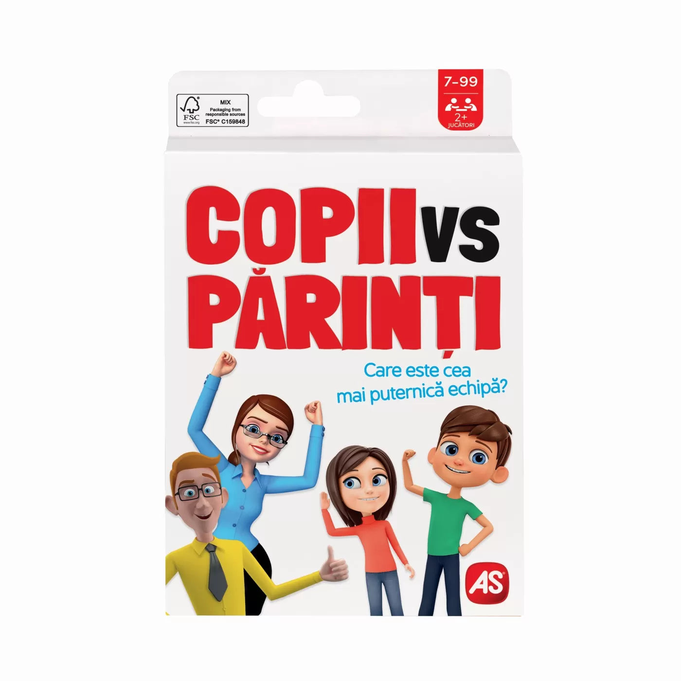 Joc de carti copii vs parinti
