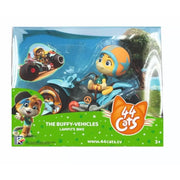 44 de pisici set figurina lampo cu motocileta