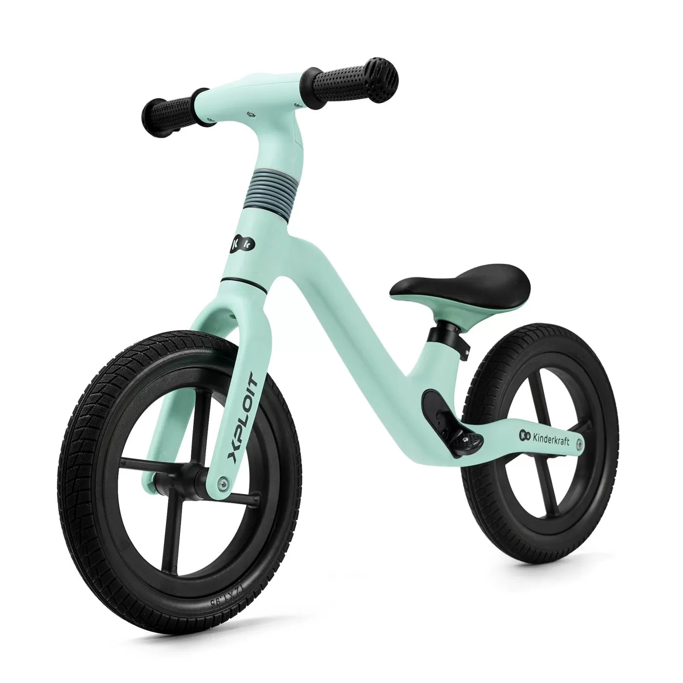 Bicicleta fara pedale kinderkraft xploit, turcoise