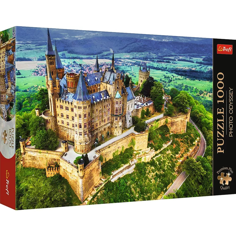 Puzzle trefl 1000 premium plus photo odyssey castelul hohenzollern germania