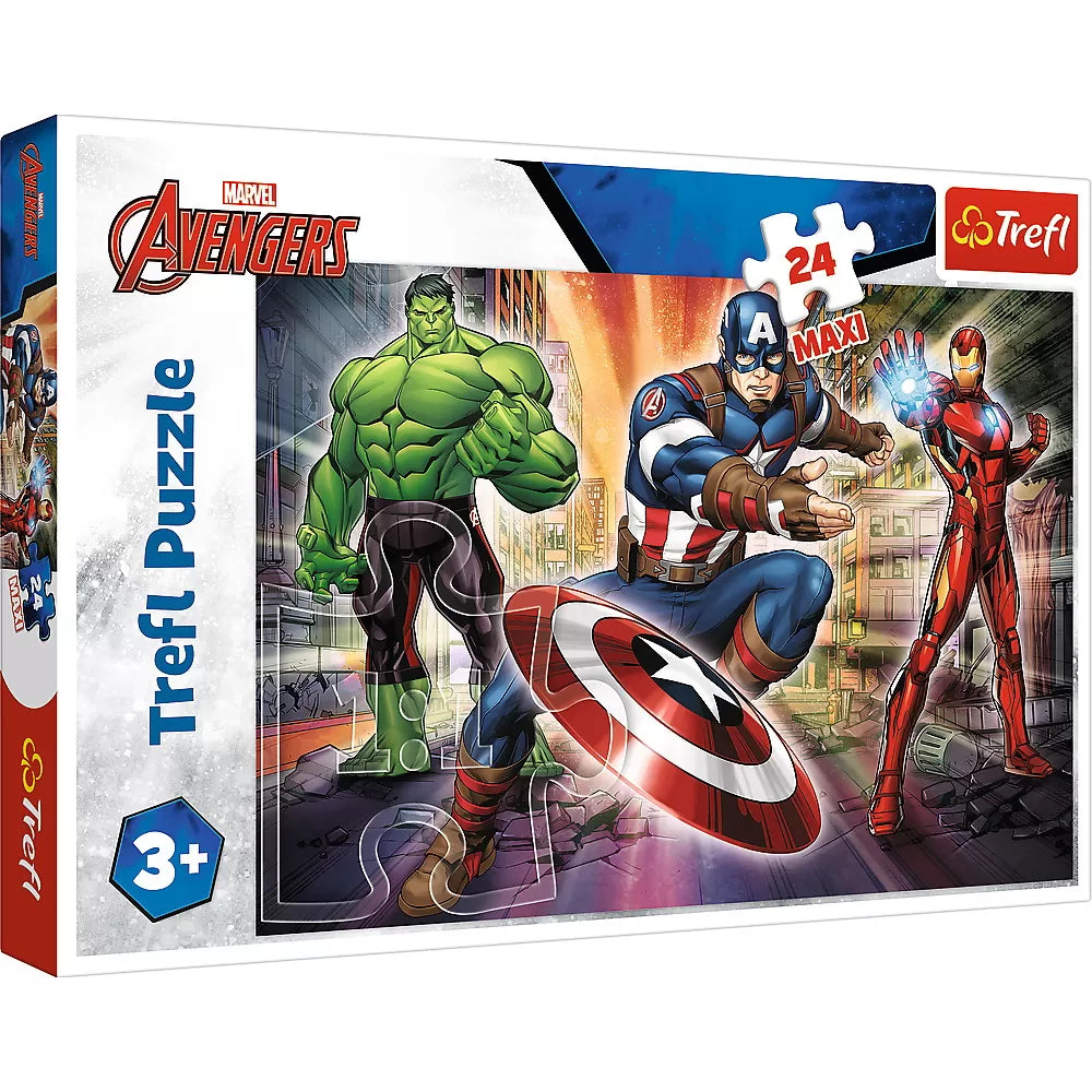  puzzle trefl 24 maxi eroi avengers