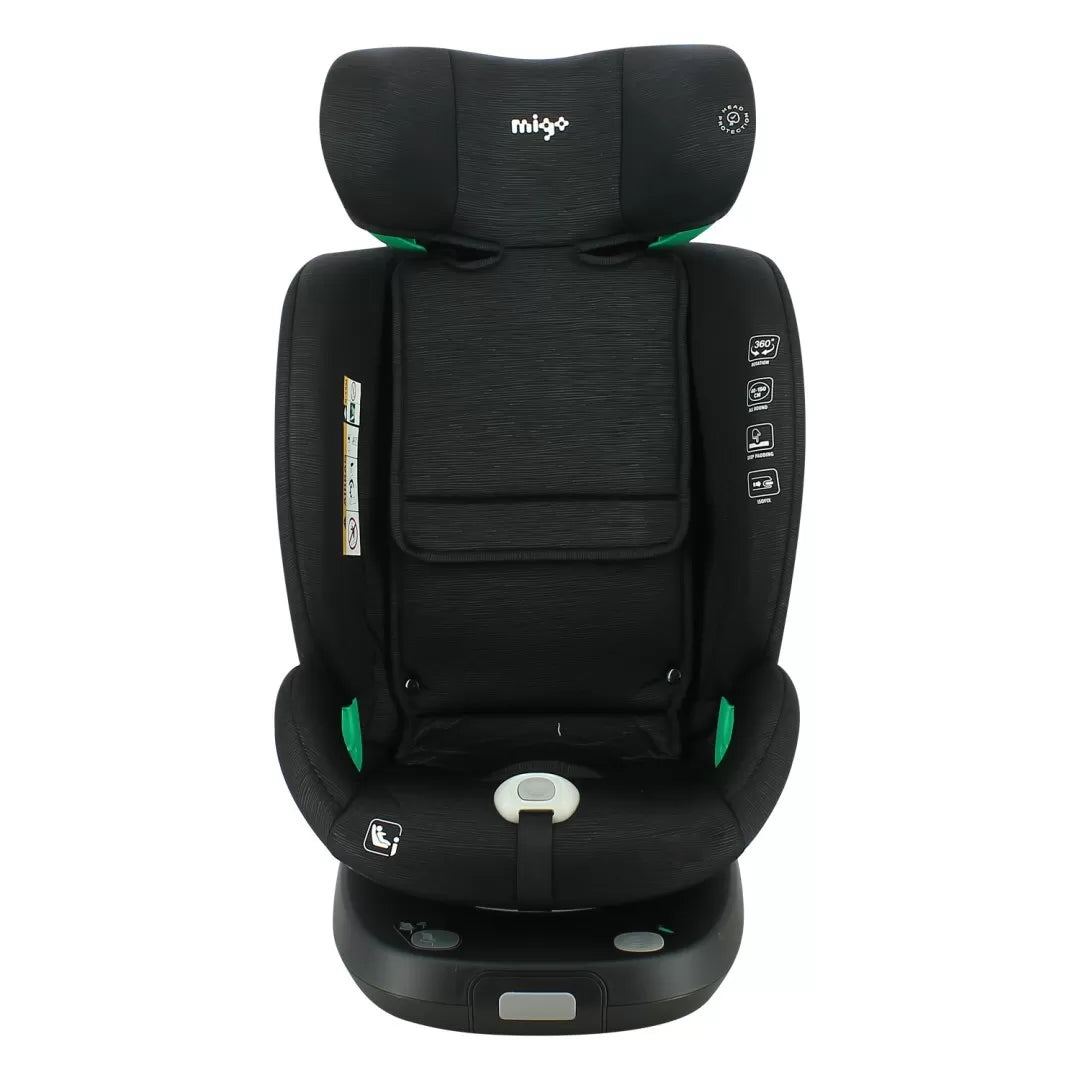 Scaun auto migo legend, 40-150 cm, black
