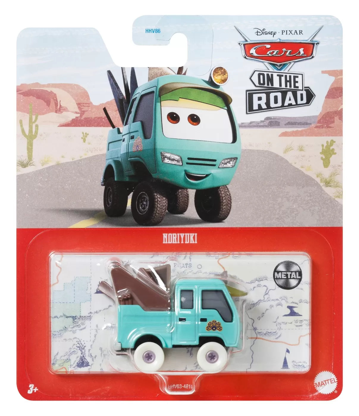 Masinuta metalica cars3 personajul noriyuki