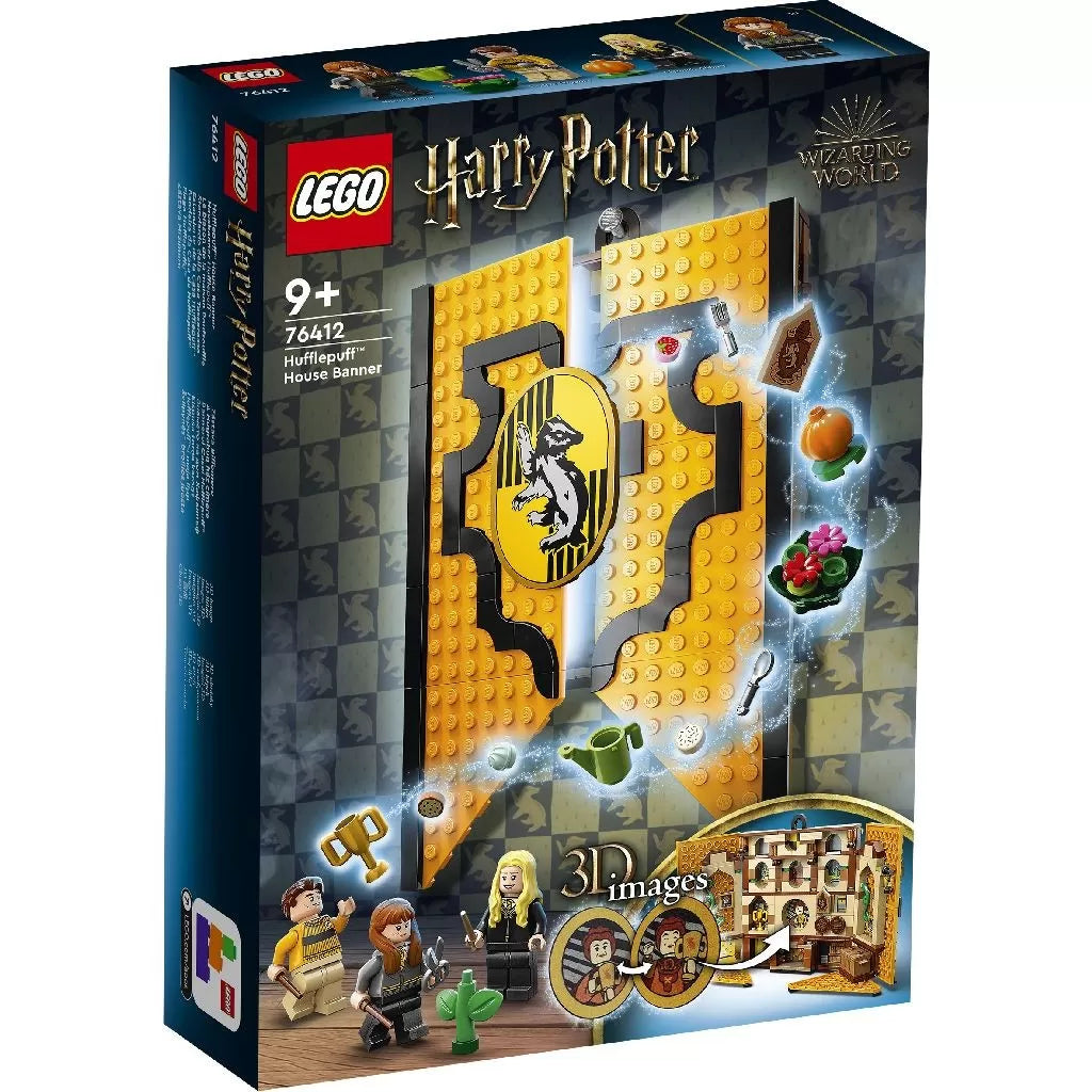 Lego harry potter bannerul casei hufflepuff 76412