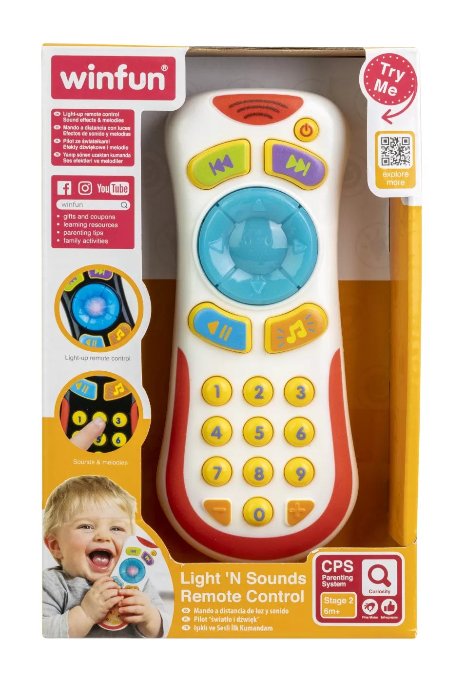 Winfun telecomanda cu sunete si lumini