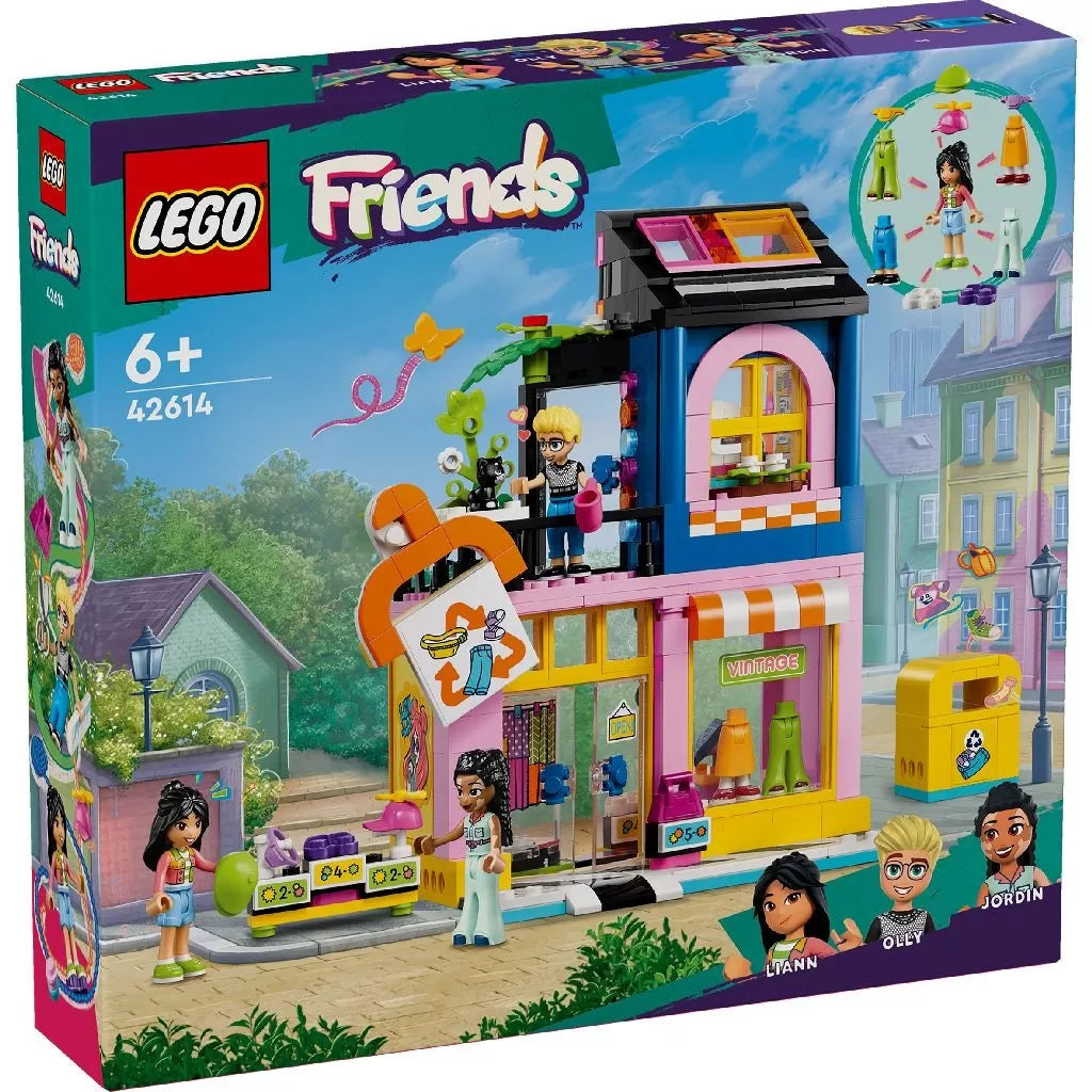 Lego friends magazin de moda vintage 42614