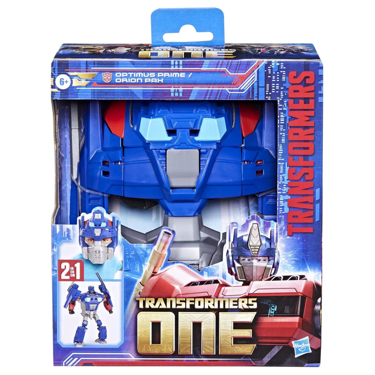 Transformers one 2 in 1 optimus prime si masca