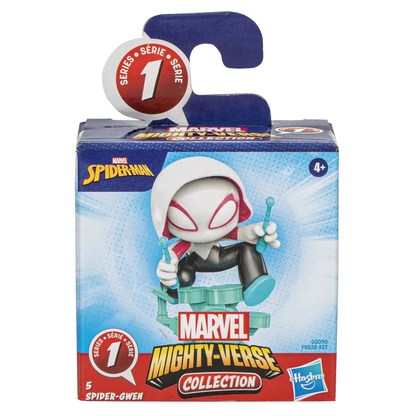 Spider man mighty verse seria 1 figurina spider gwen 6cm