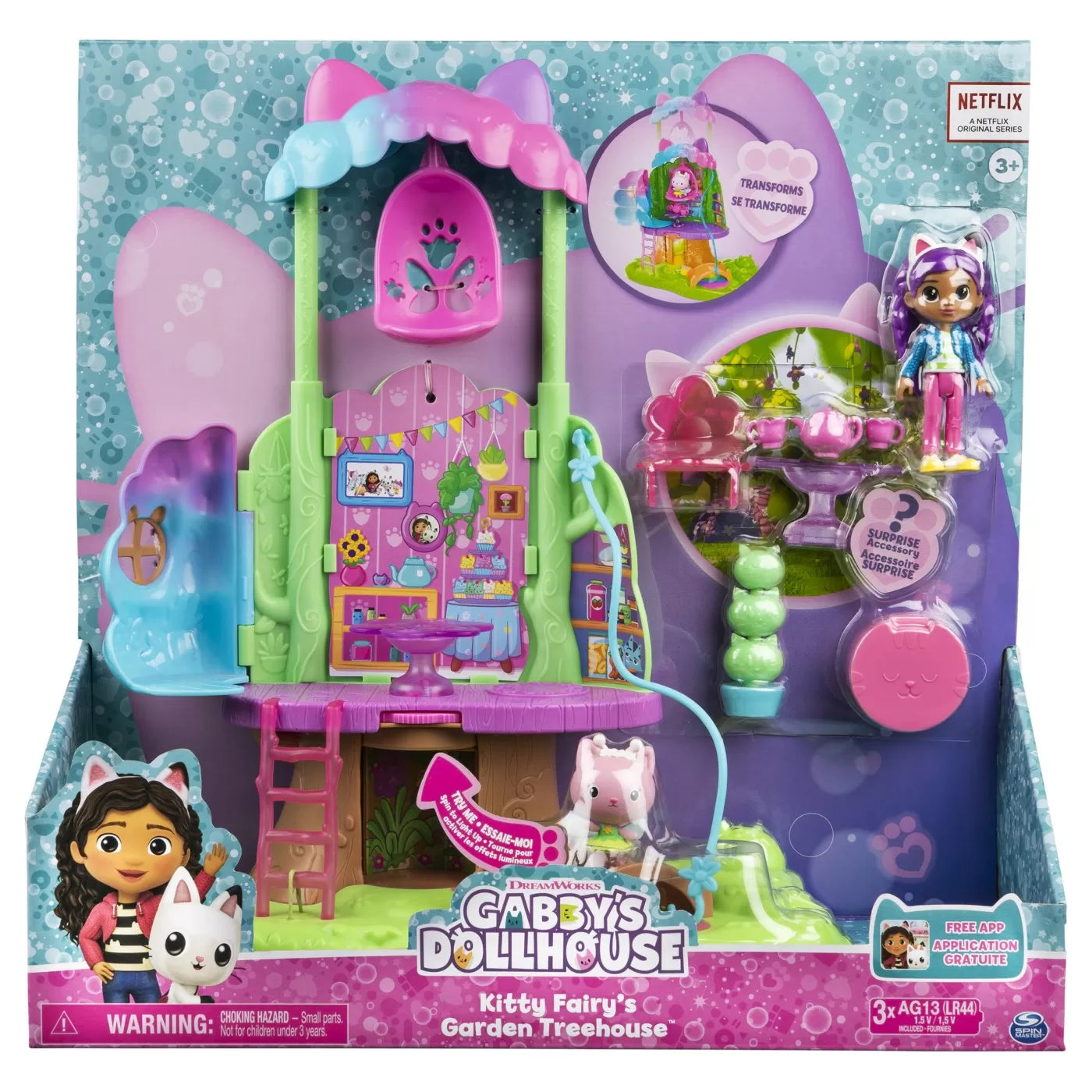 Gabbys dollhouse casuta din copac 