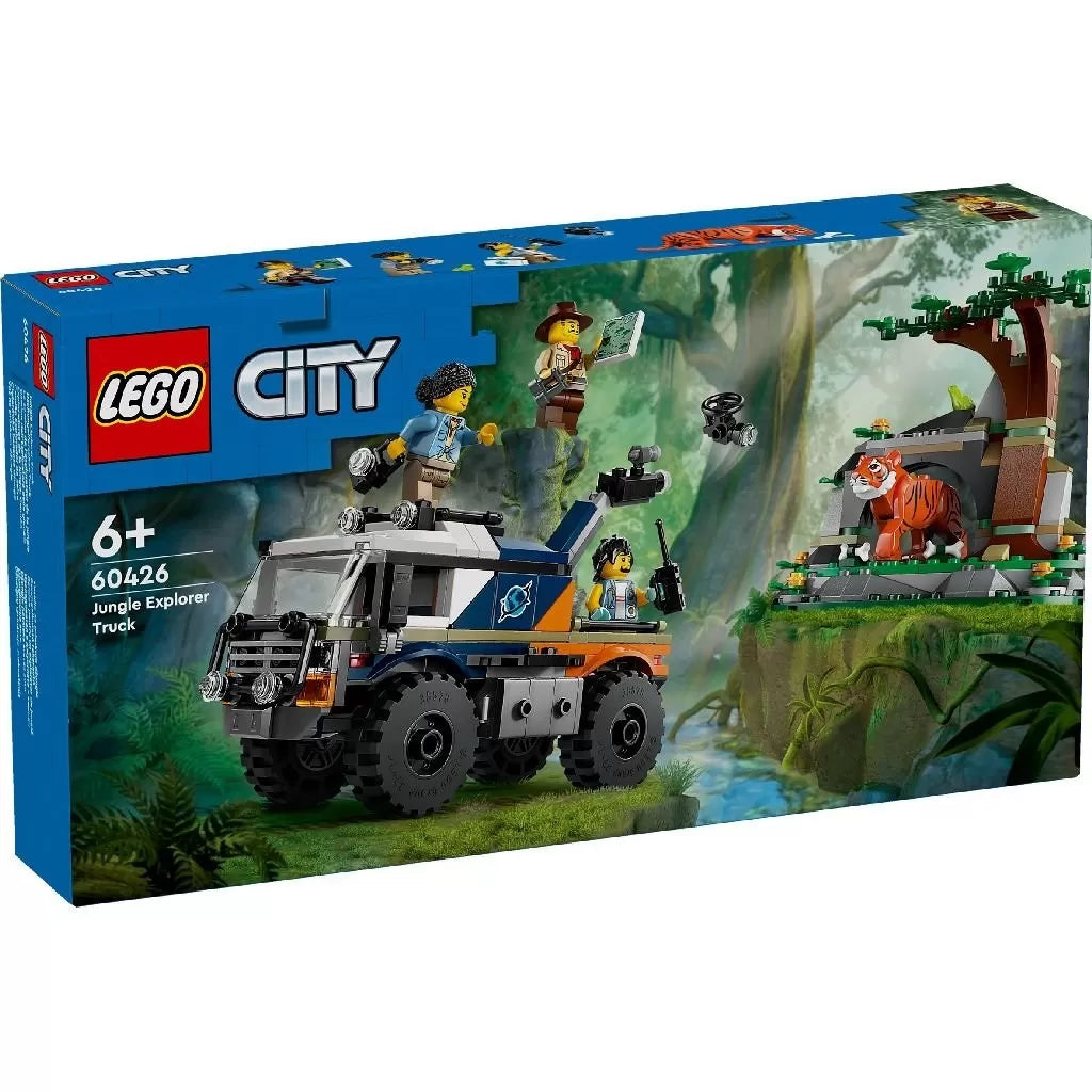 Lego city camionul off-road al unui explorator al junglei 60426