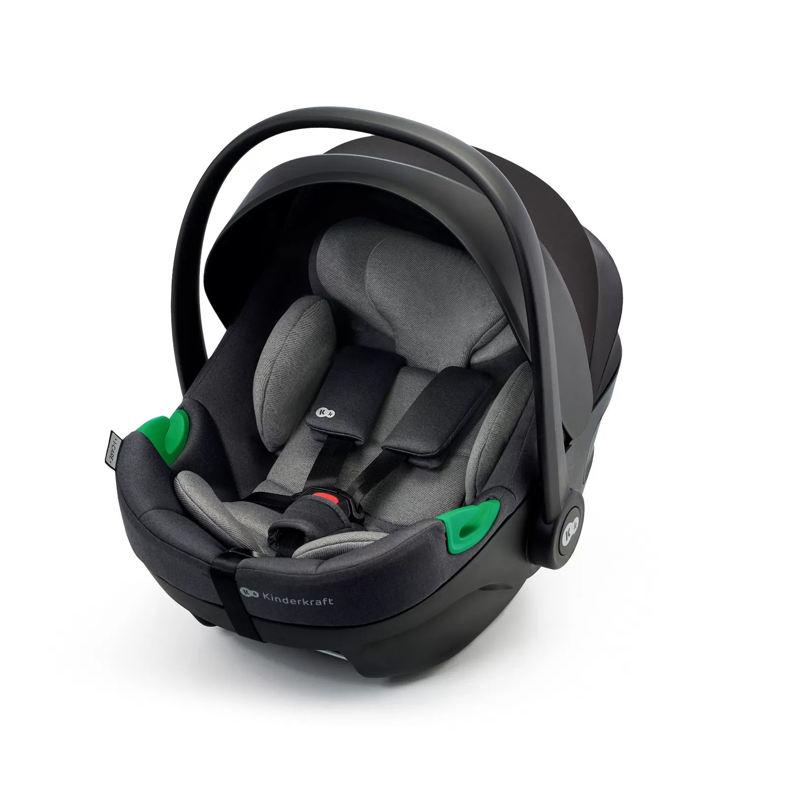 Scoica auto kinderkraft i-care i-size 40-87 cm, rwf, cool grey
