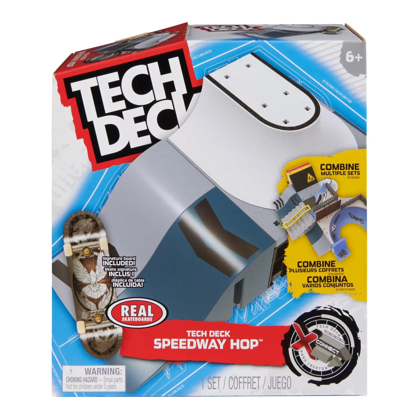 Tech deck set skate park speedway hop