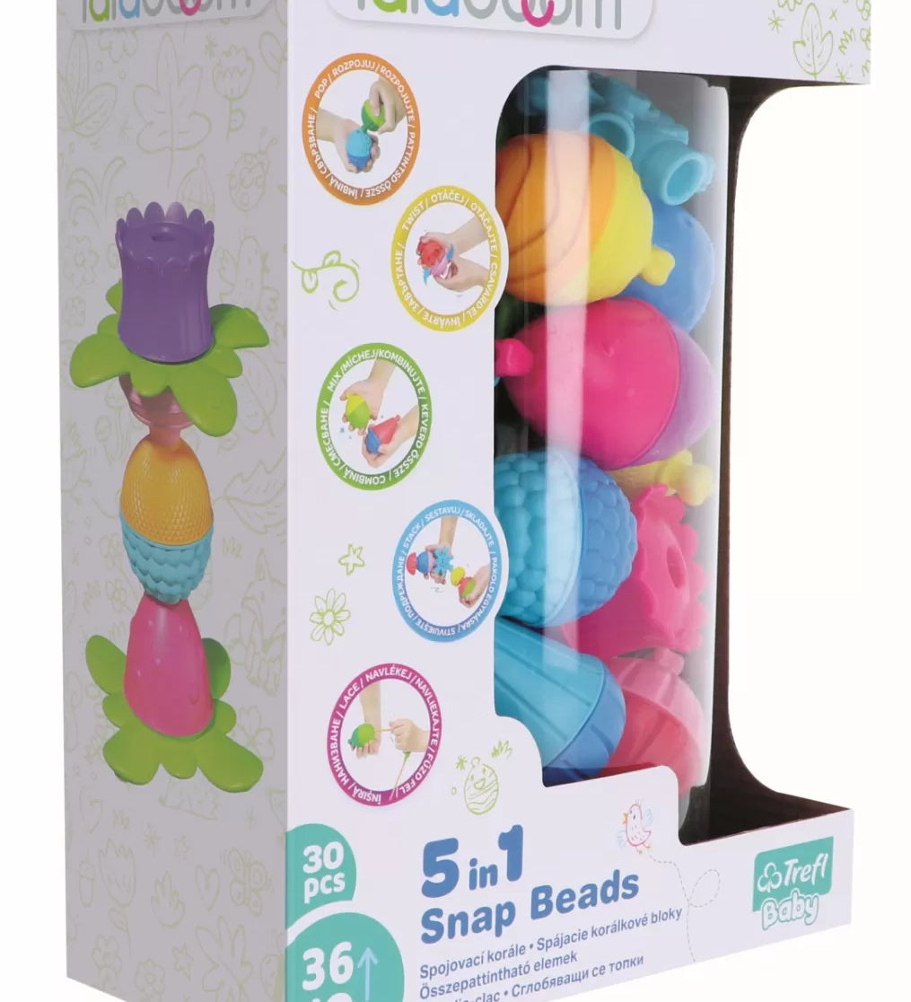 Lalaboom joc de dezvoltare bebe montessori 30 piese