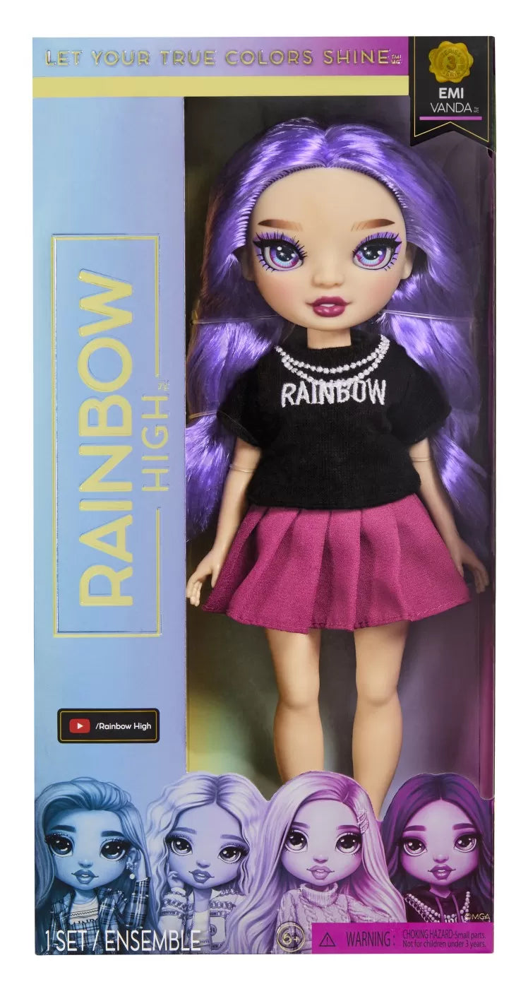 Rainbow high  papusa emi vanda