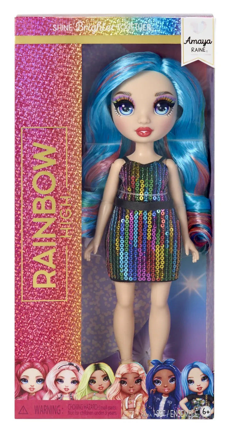 Rainbow high papusa fashionista amaya raine