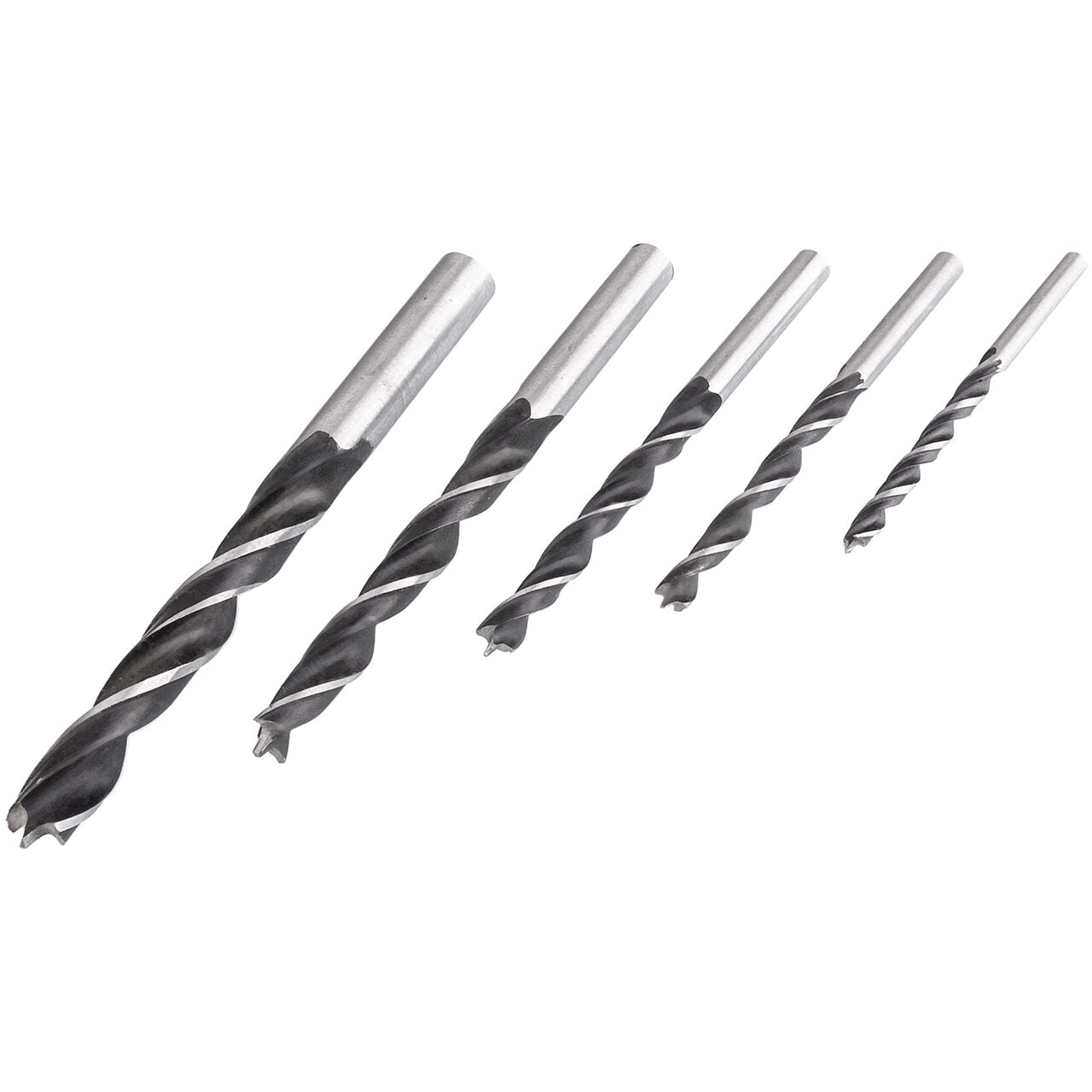 5 darabos fafúró készlet, 4-10 mm, Richmann