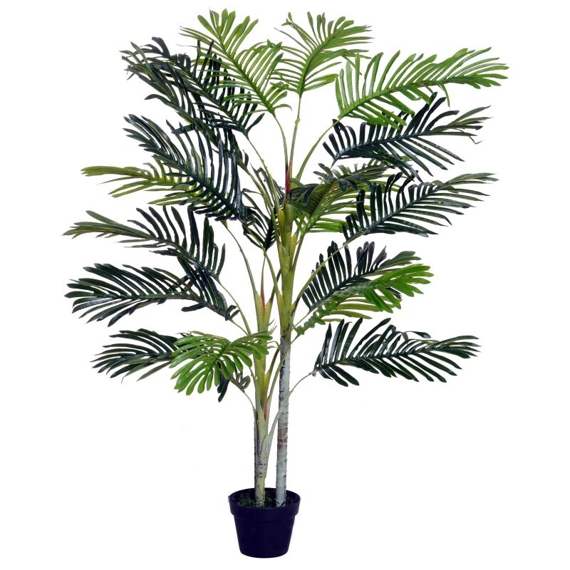 Planta artificiala, palmier cu ghiveci, verde, 150 cm