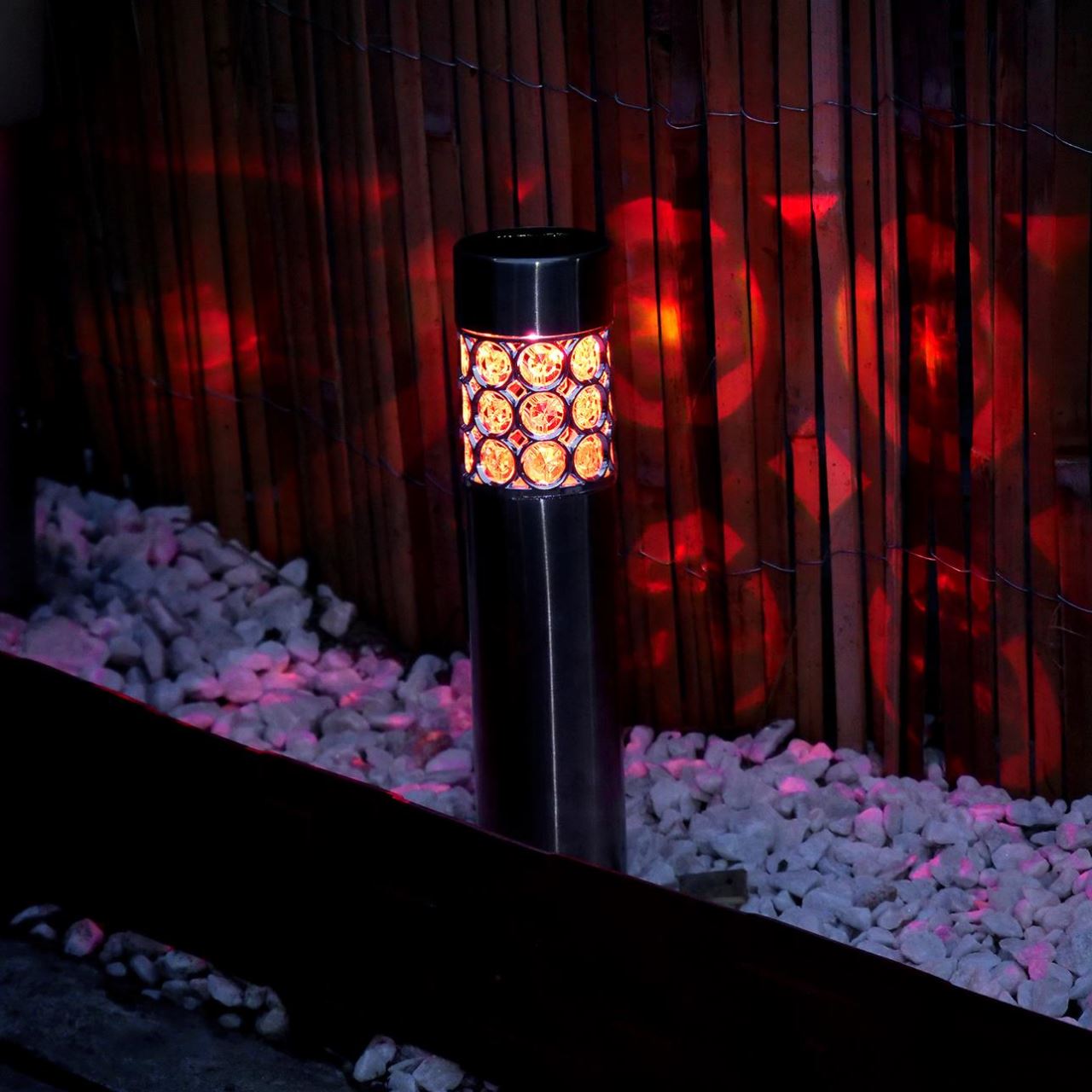 Lampa solara pentru gradina, LED, 6.25x37.5 cm, Wezen