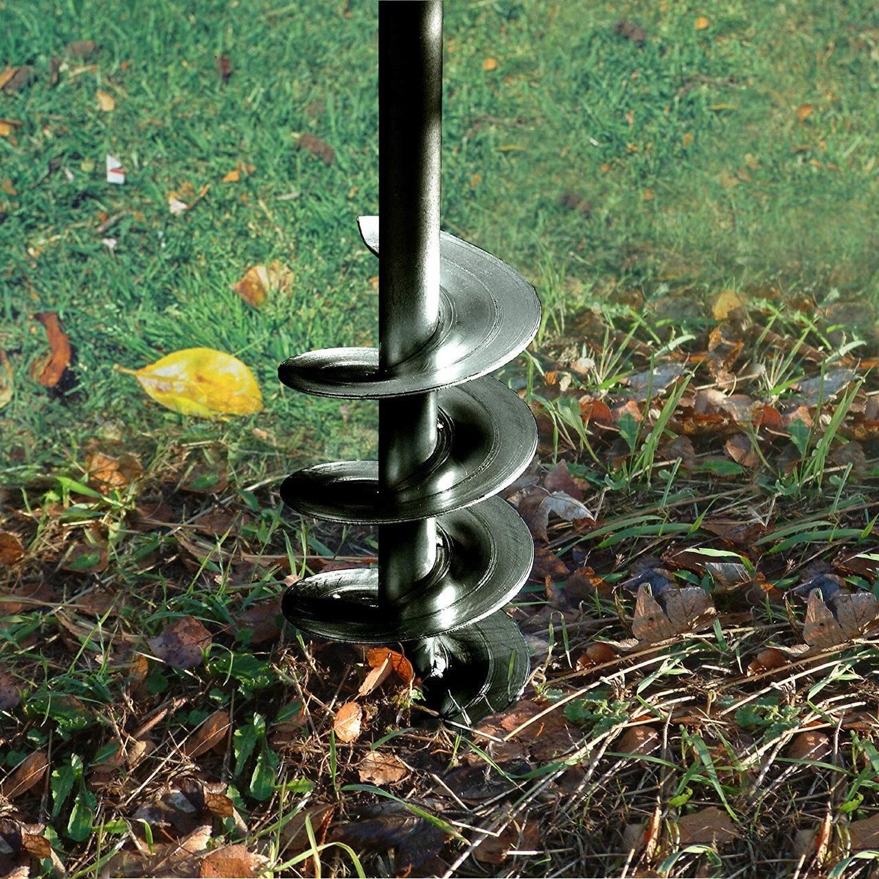 Burghiu manual pentru pamant, 20 cm