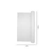Paravan pentru balcon, terasa, gard PVC, gri, 1300 g/m2, UV, 3x1.5 m