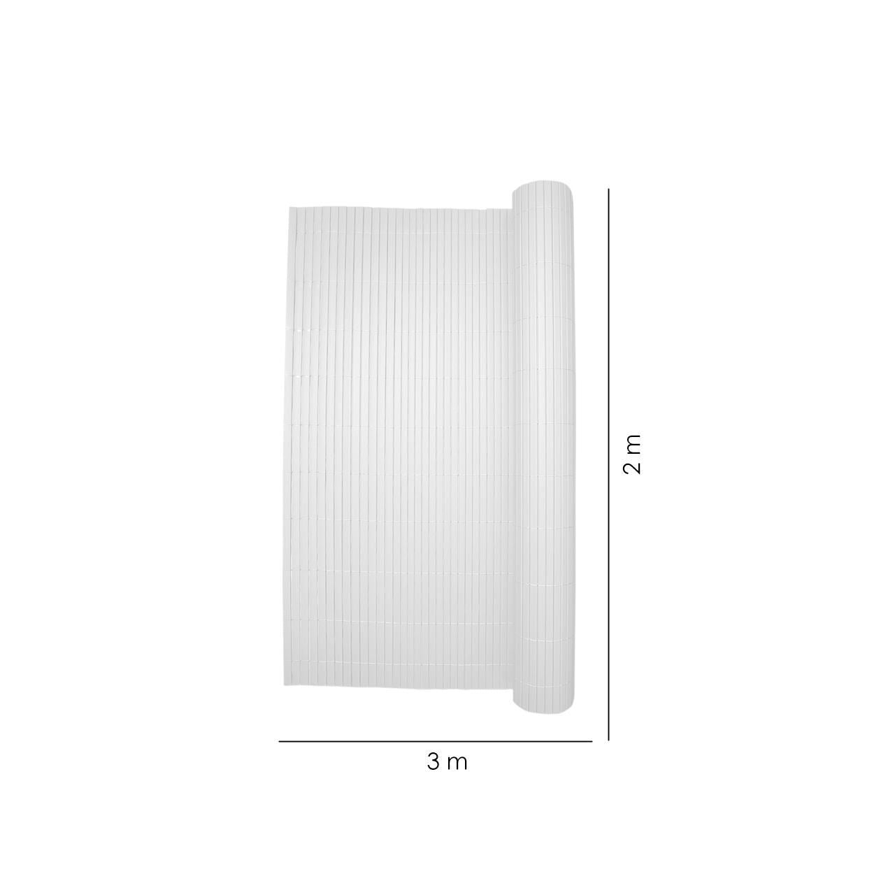 Paravan pentru balcon, terasa, gard PVC, verde, 1300 g/m2, UV, 3x2 m
