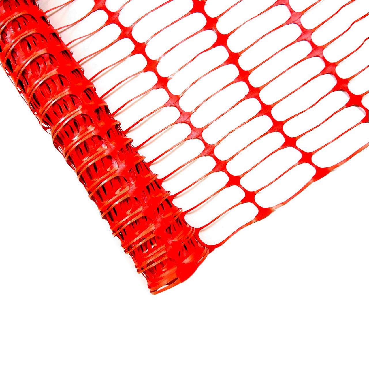 Műanyag biztonsági háló, narancssárga, UV, HDPE, 30x1 m