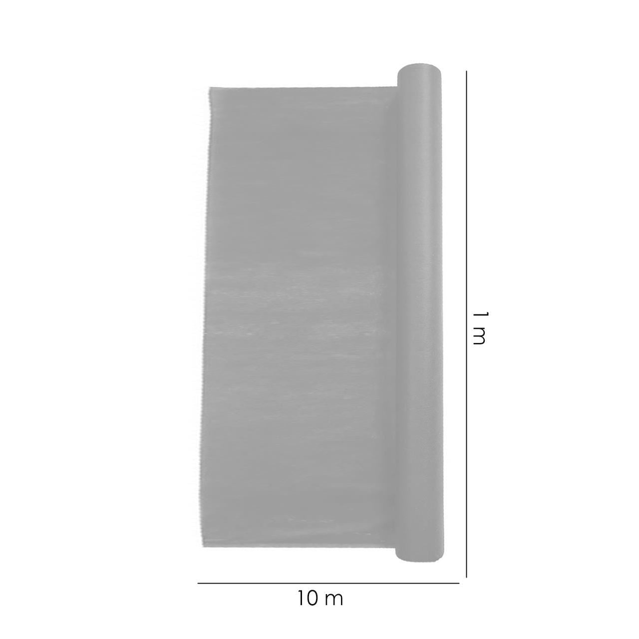 Folie antiburuieni, polipropilena, tesuta, neagra, 100 g/m2, 1x10 m