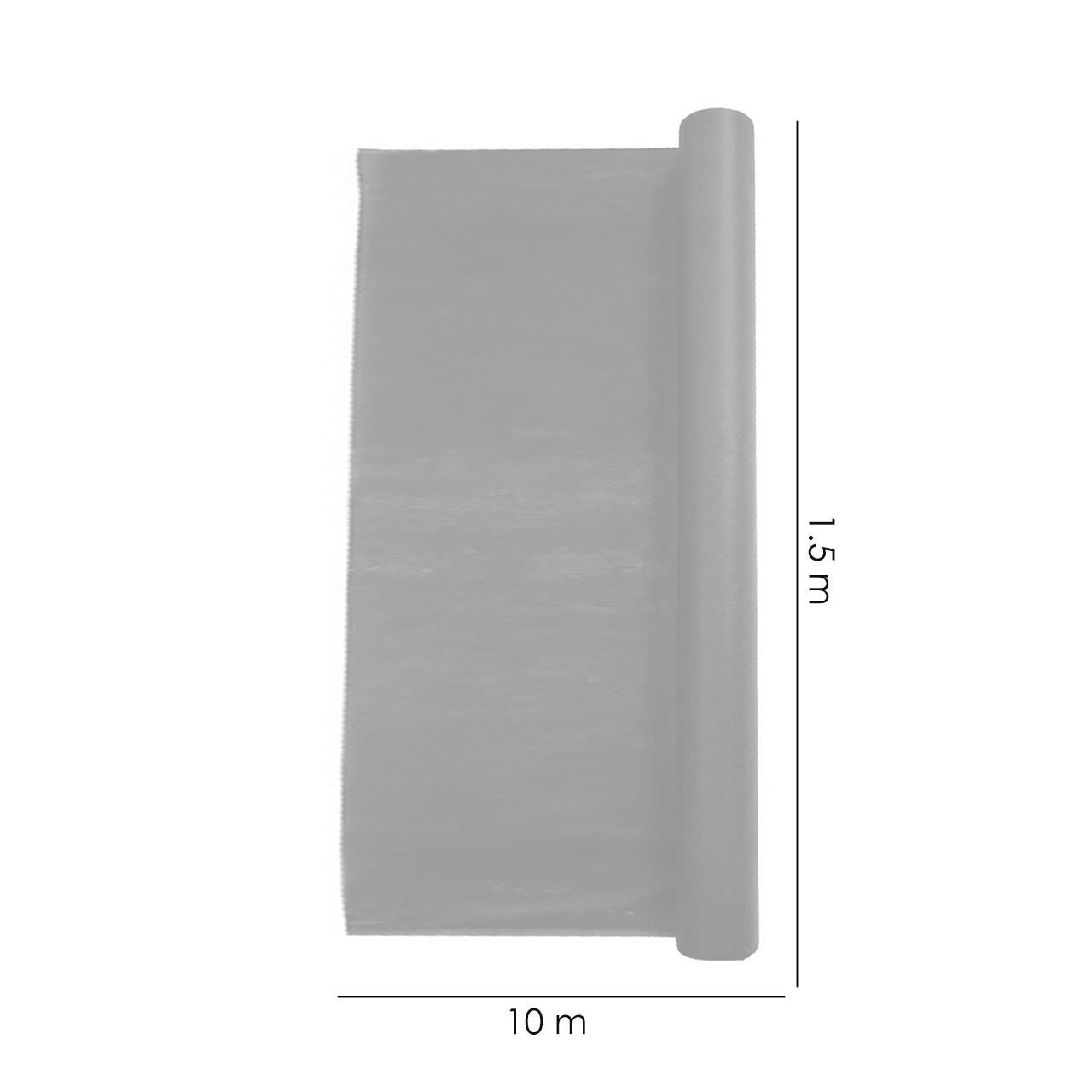 Folie antiburuieni, polipropilena, tesuta, neagra, 100 g/m2, 1.5x10 m