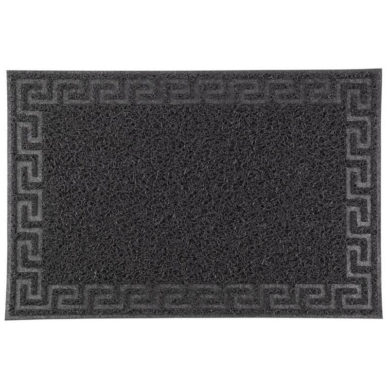 Bejárati szőnyeg, PVC, 40x60 cm, görög mintás