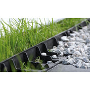 Bordura pentru gazon, plastic, 24 cuie tip harpon, 4.8 m