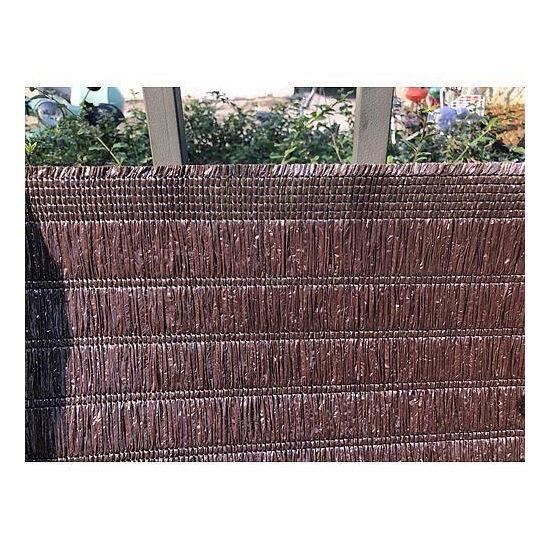 Árnyékolóháló, HDPE, 230 g/m2, árnyékolási arány 95%, barna, 10x1,5 m